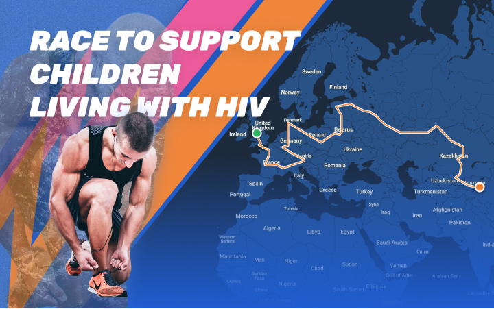 Race to support children living with HIV